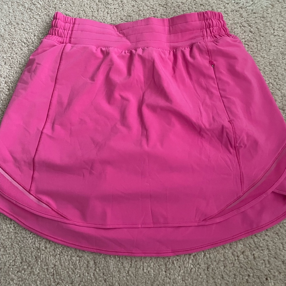 NWOT Lululemon HR Long Hotty Hot Skirt in Sonic Pink